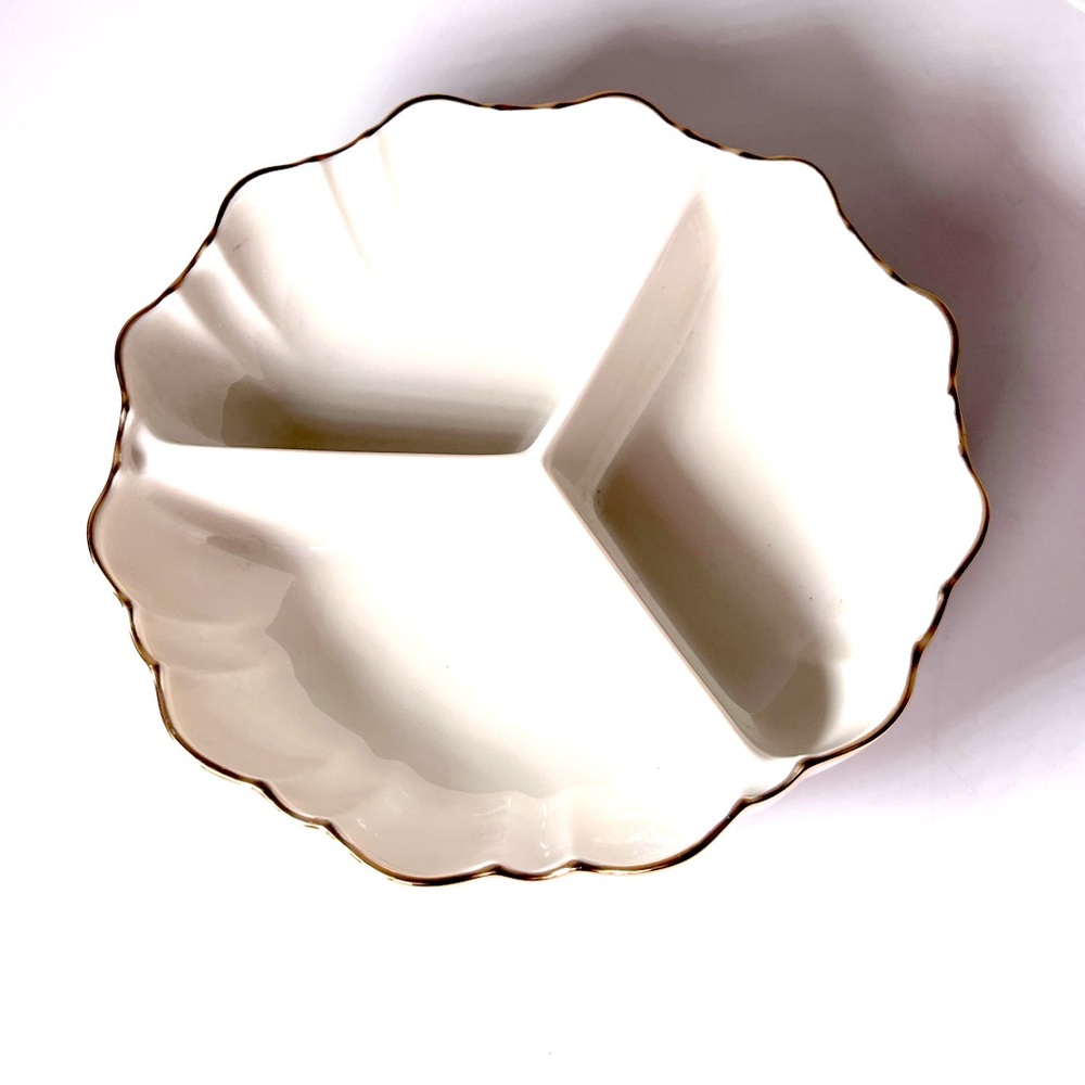 ***SOLD***SOLD****** Divided Dish Candy Dish Bowl Trinkets